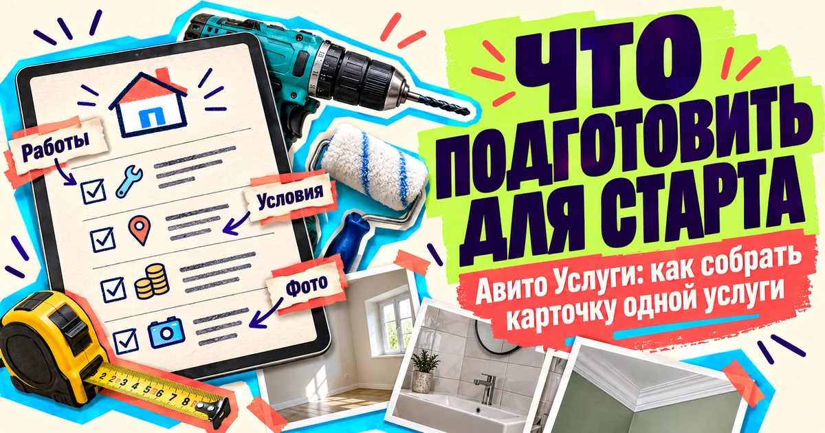 Авито Услуги: что это и что подготовить бизнесу для старта