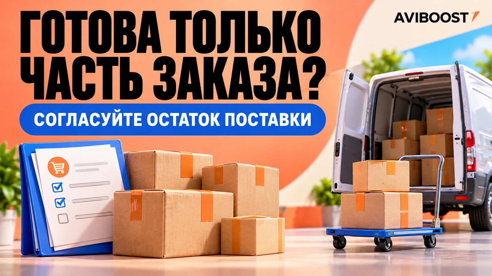 Часть заказа готова к отгрузке: как согласовать остаток с покупателем