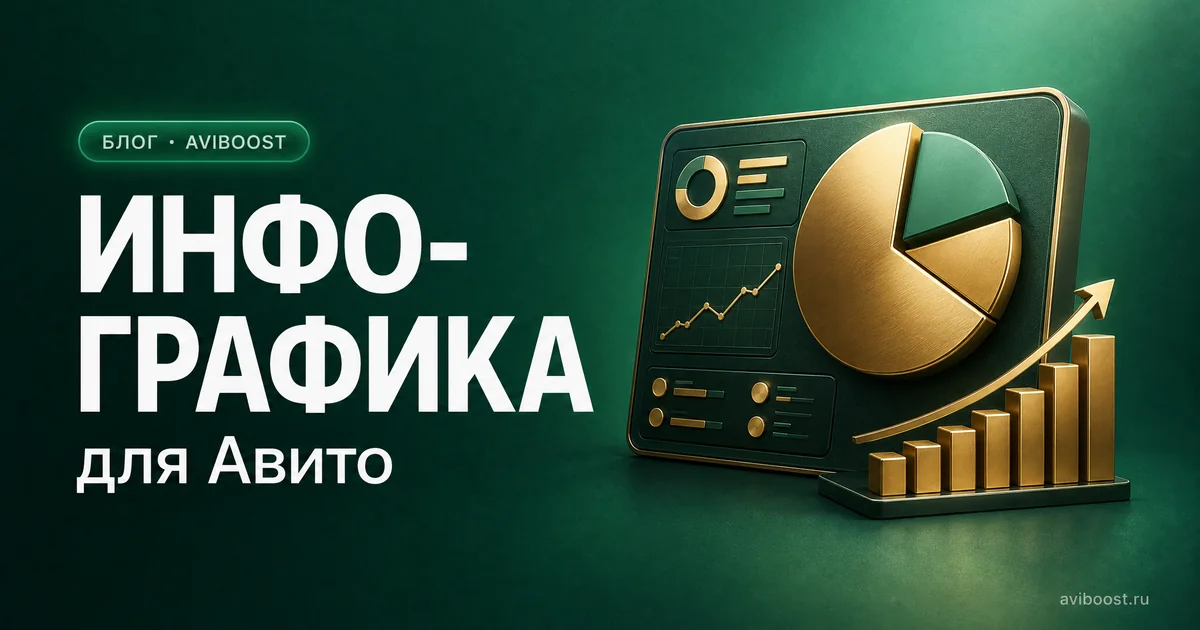 Инфографика для Авито: как выделиться и увеличить конверсию объявлений