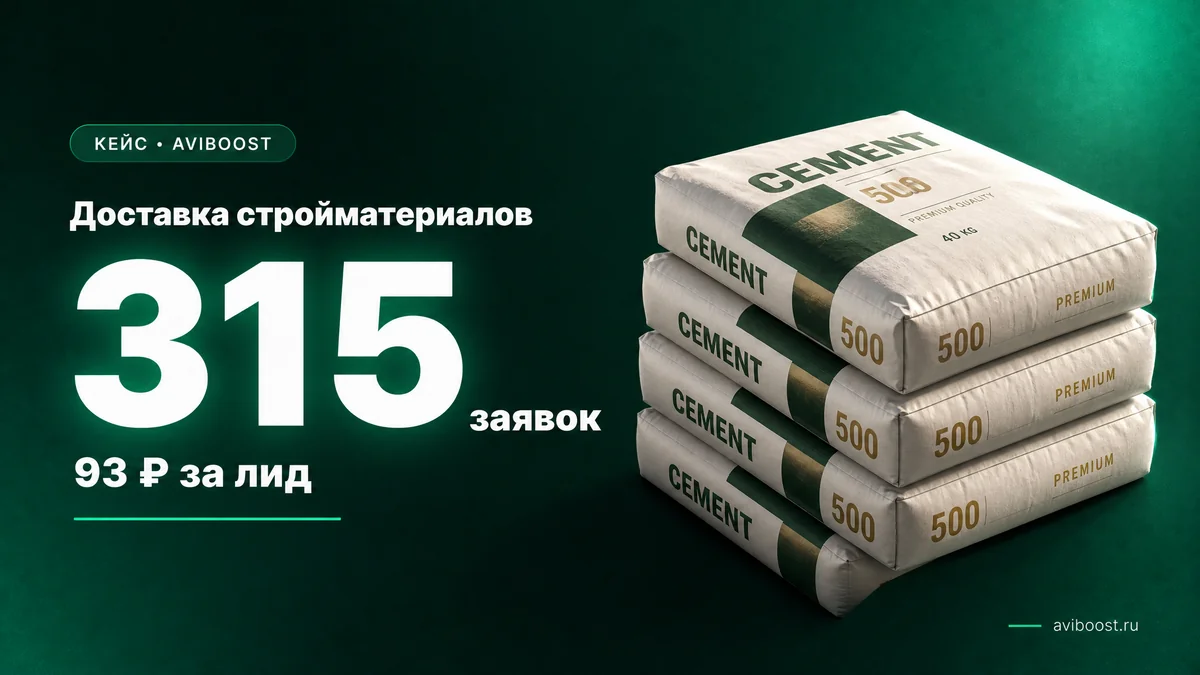 Доставка стройматериалов — 315 контактов по 93₽