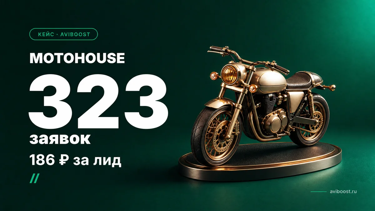 MOTOHOUSE — 323 контакта по 186₽