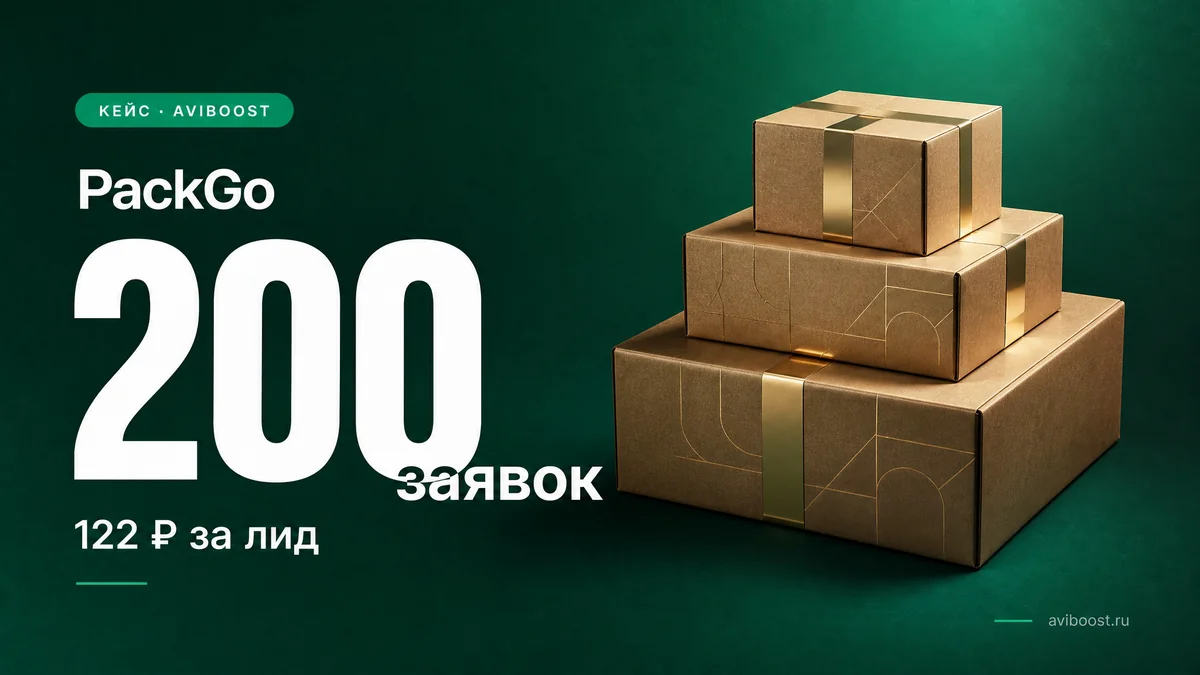 PackGo — 200 контактов по 122₽